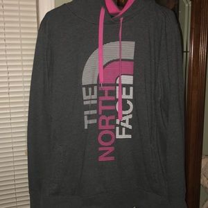 North Face sweatshirt